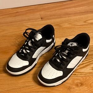 Women’s Black and White Sneakers